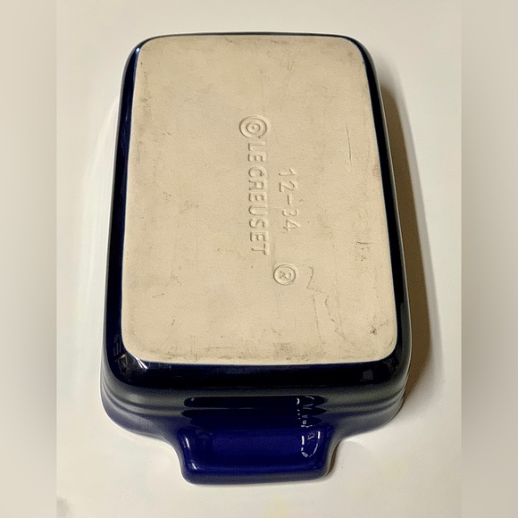 LE CREUSET HERITAGE Stoneware 12-34 Double Handled Rectangular Dish Casserole - Picture 9 of 10